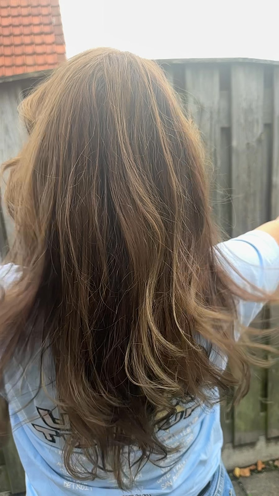 Resultaat van natuurlijke haarkleuring bij De Bio Kapper